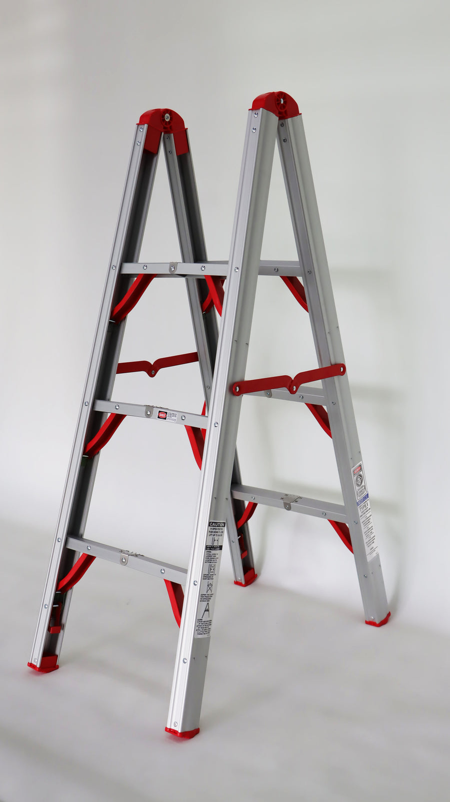Escalera Telescópica FLD-120 — 3 Escalones Compacta — imagen 5 — Zohan