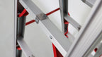 Escalera Telescópica FLD-120 — 3 Escalones Compacta