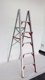 Escalera Telescópica FLS-180 — 5 Escalones Profesional