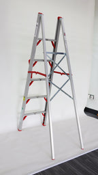 Escalera Telescópica FLS-180 — 5 Escalones Profesional