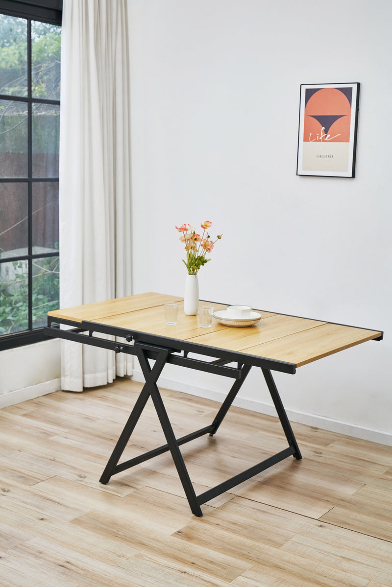 Mesa Estante 2 en 1 — Mesa Convertible Multifuncional